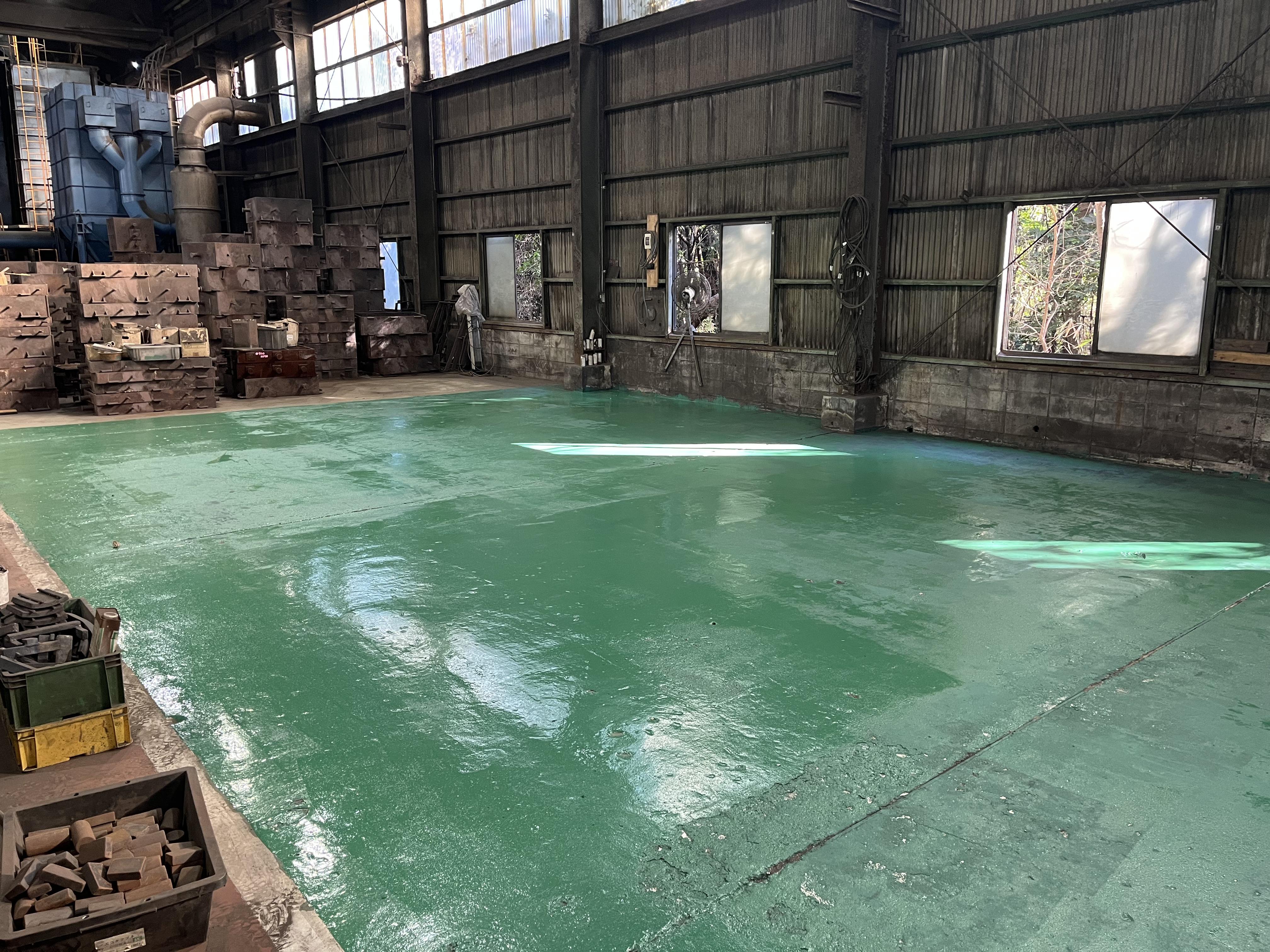 「城田鋳工史上最大のクリーン大作戦！」鋳造用木型の移設が完了しました 画像